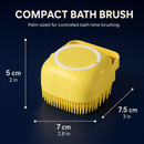 SoftLather Shampoo-Dispensing Pet Bath Brush