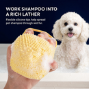 SoftLather Shampoo-Dispensing Pet Bath Brush
