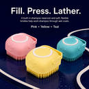 SoftLather Shampoo-Dispensing Pet Bath Brush