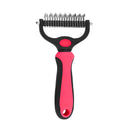 CoatEase Dual-Sided Dog Undercoat Rake