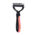CoatEase Dual-Sided Dog Undercoat Rake
