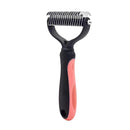 CoatEase Dual-Sided Dog Undercoat Rake
