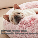 CloudNest Plush Donut Pet Bed