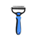 CoatEase Dual-Sided Dog Undercoat Rake