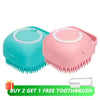 SoftLather Shampoo-Dispensing Pet Bath Brush