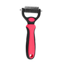 CoatEase Dual-Sided Dog Undercoat Rake