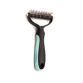 CoatEase Dual-Sided Dog Undercoat Rake