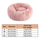 CloudNest Plush Donut Pet Bed