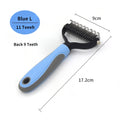 CoatEase Dual-Sided Dog Undercoat Rake