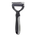 CoatEase Dual-Sided Dog Undercoat Rake