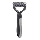 CoatEase Dual-Sided Dog Undercoat Rake