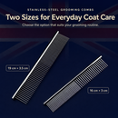 Stainless Steel Dematting Comb for Long-Haired Dogs & Cats
