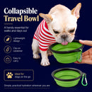 TrailFold Collapsible Dog Travel Bowl
