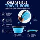 TrailFold Collapsible Dog Travel Bowl