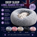 CloudNest Plush Donut Pet Bed